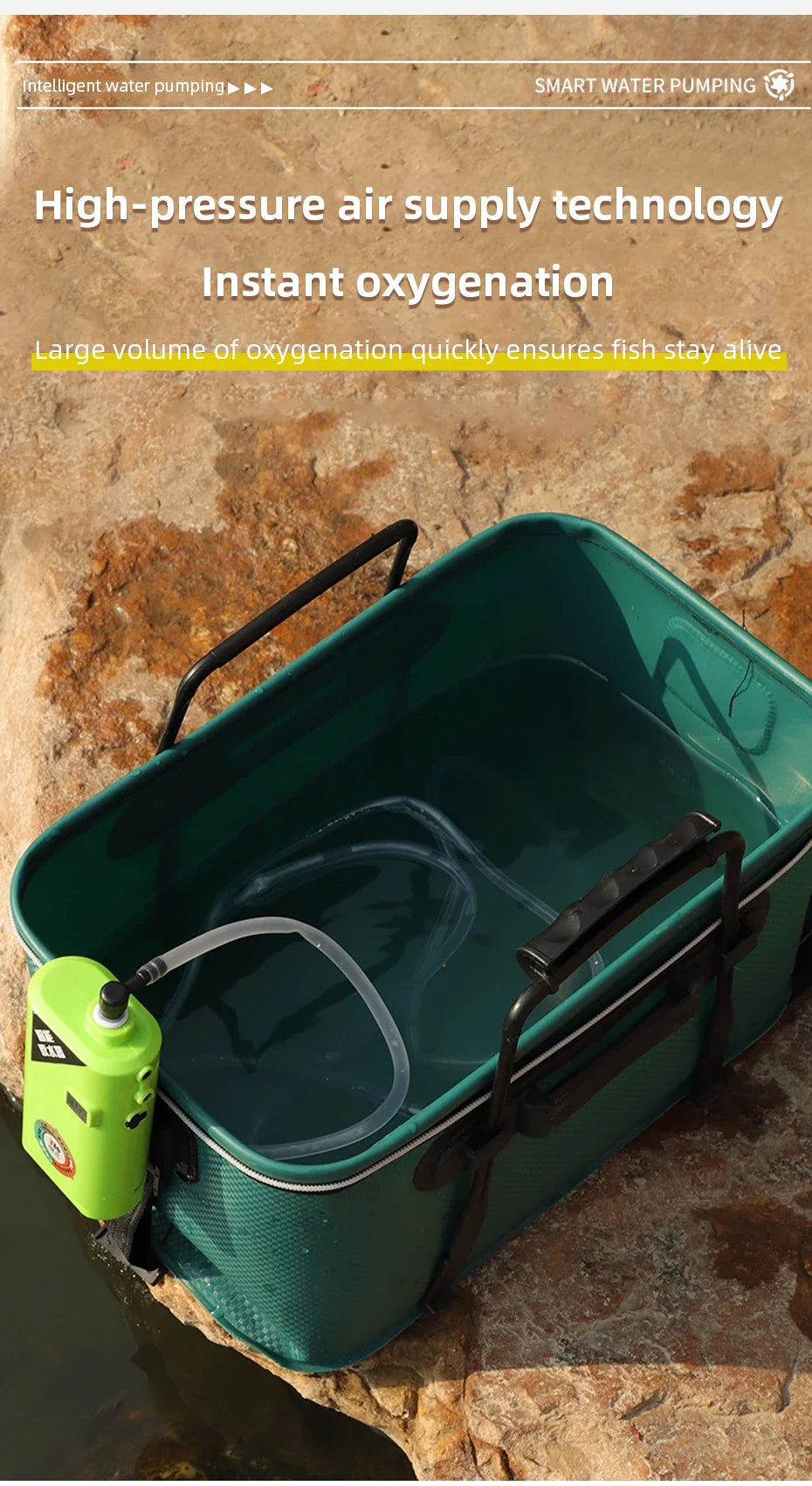 Fishing Oxygen Pump