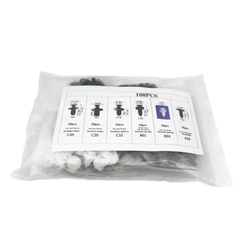 Car Clip Fastener Kit