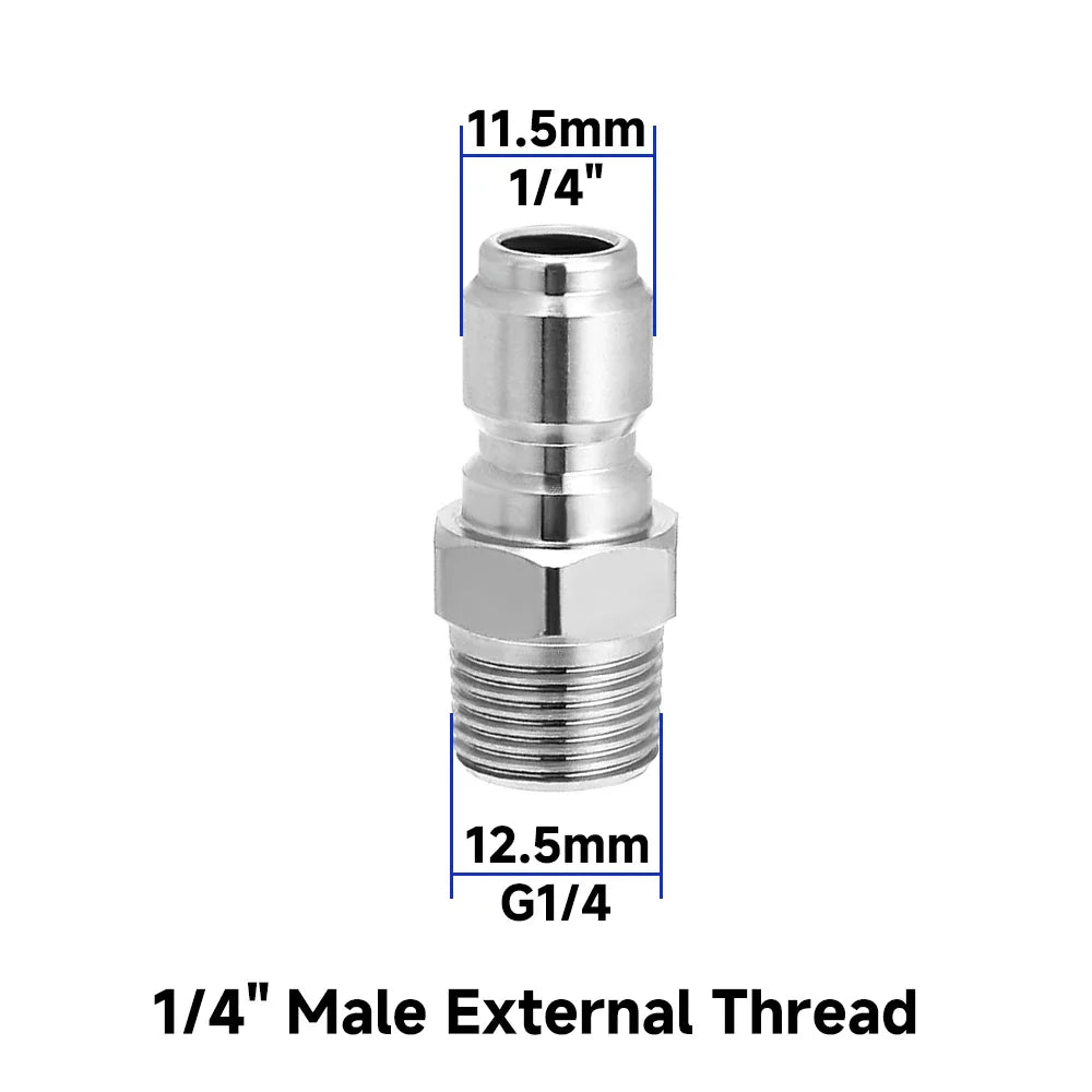 1/4" Pressure Washer Quick Connect Adapter Set