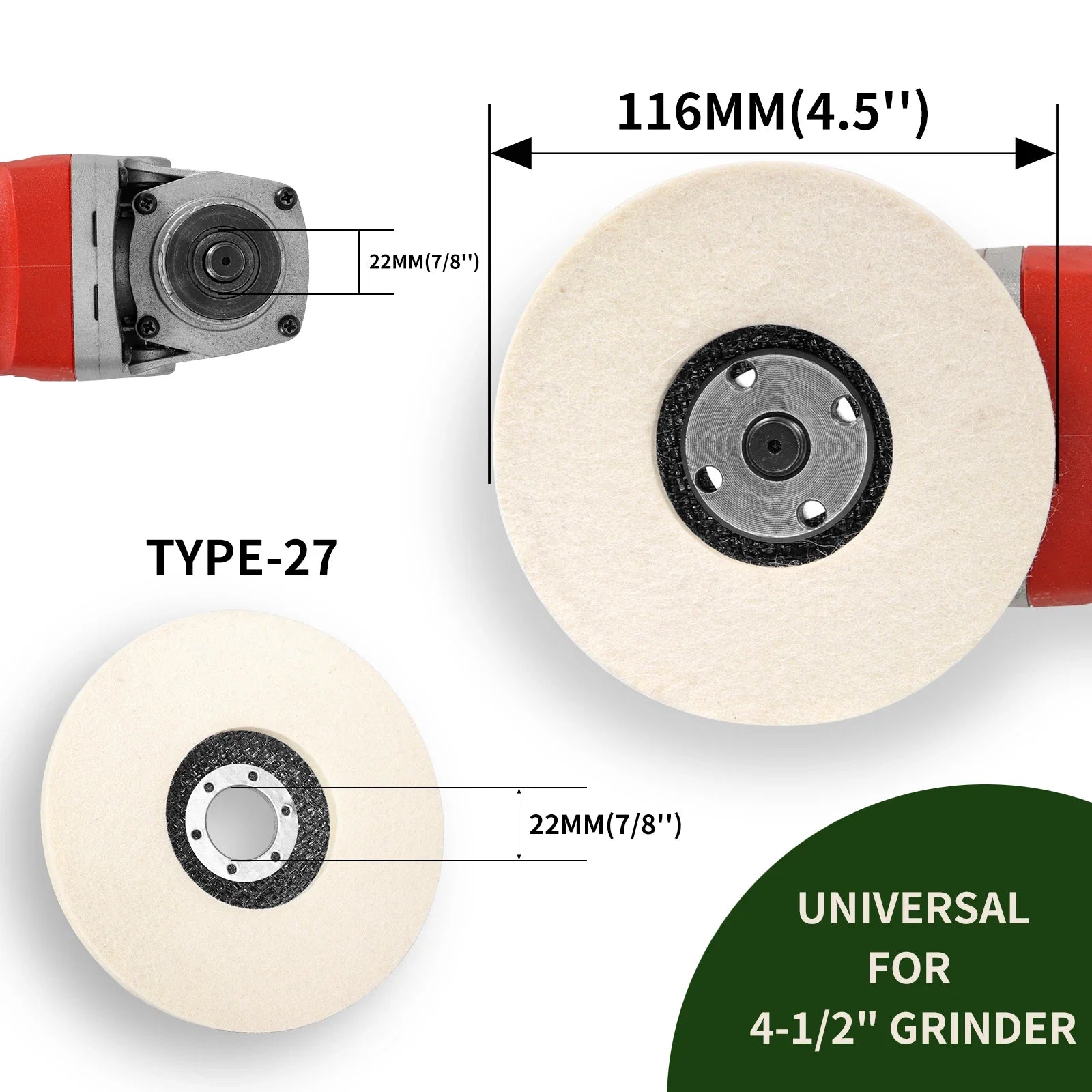 Wool Polishing Wheel Disc