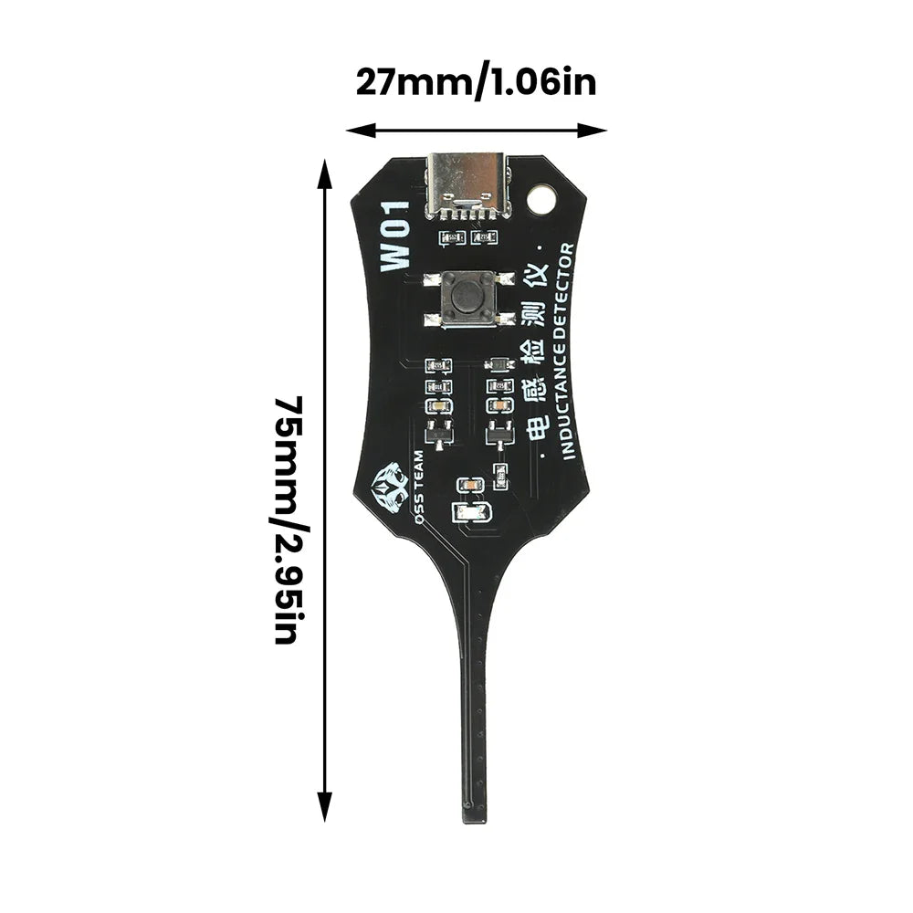 W01 Type-C Coil & Inductance Tester