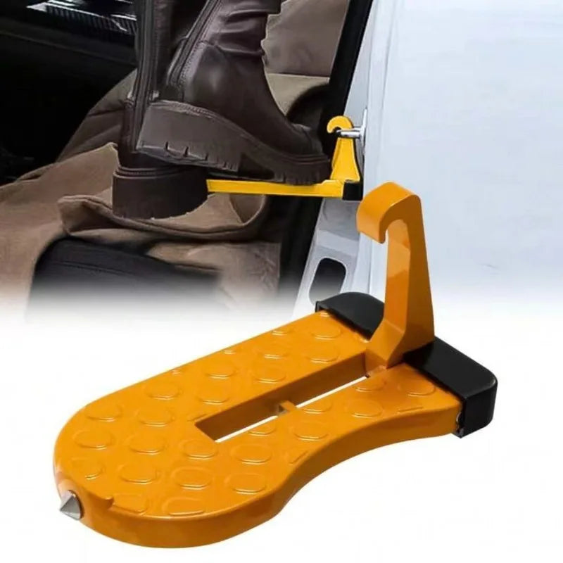 Car Door Step with Glass Breaker