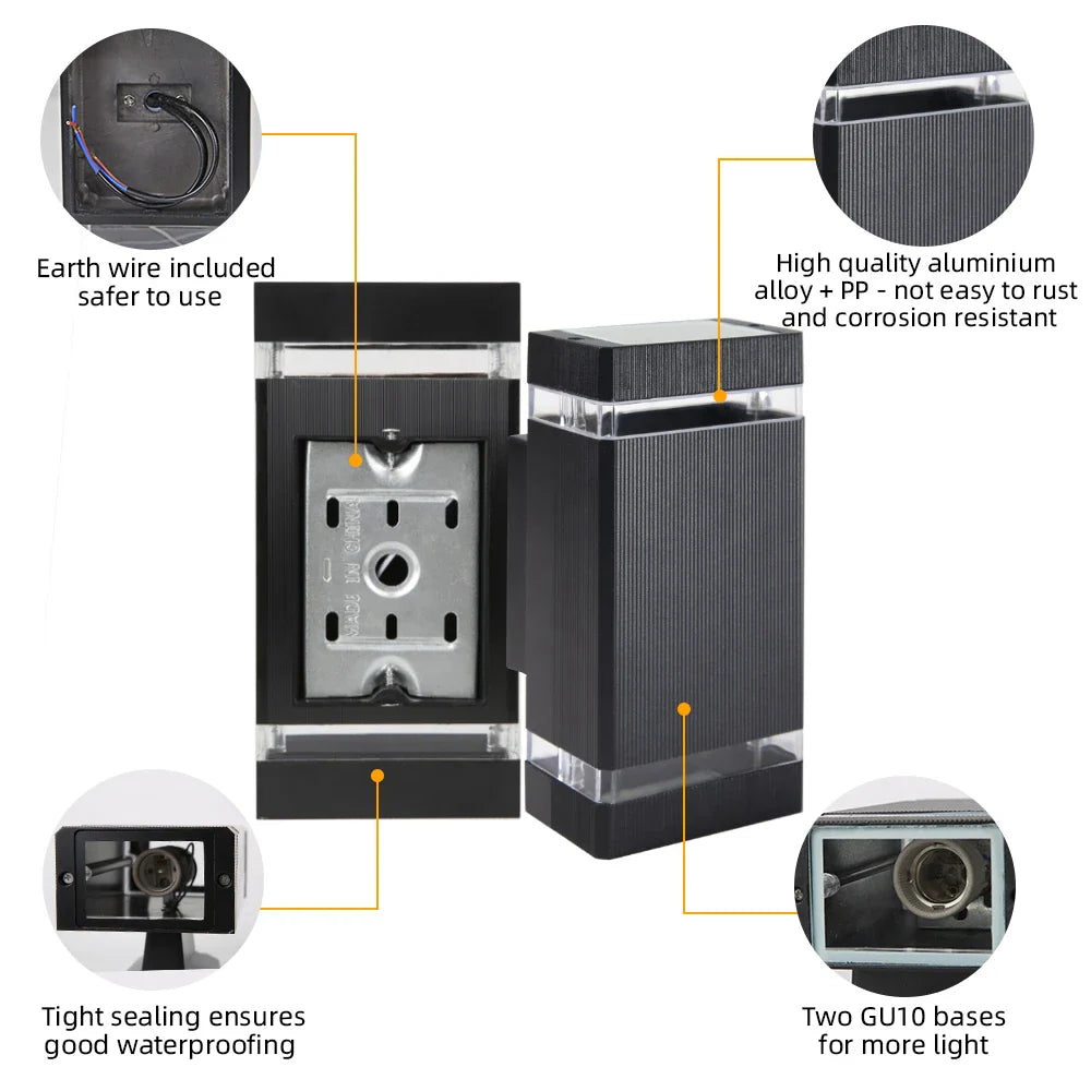 LED Outdoor Wall Lights E27