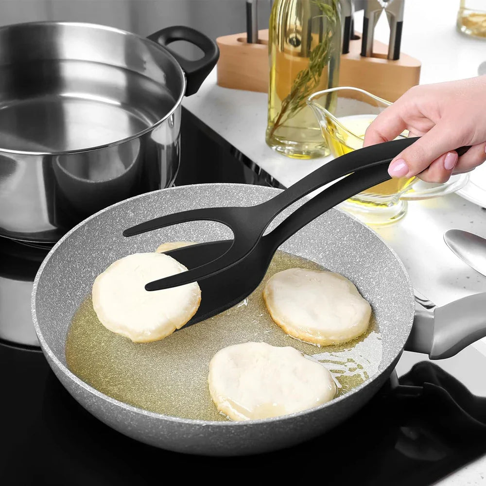 2-in-1 Flip Spatula Tongs
