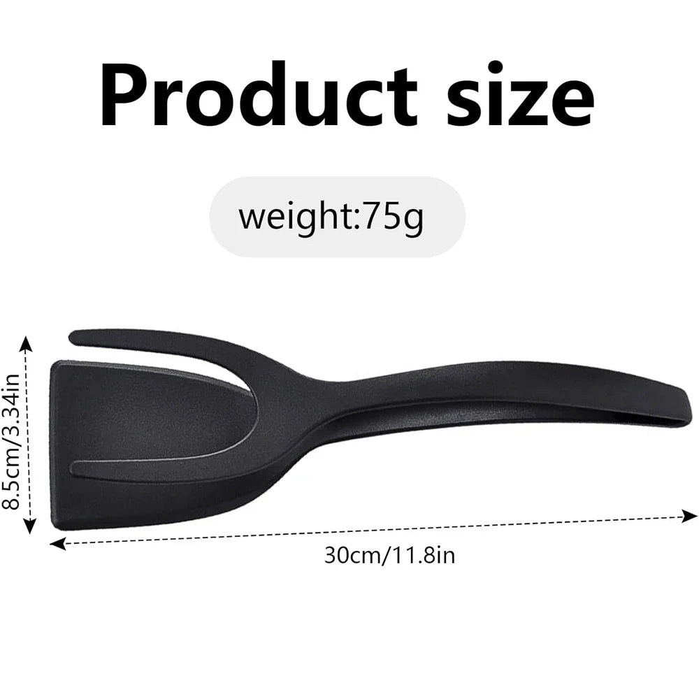2-in-1 Flip Spatula Tongs