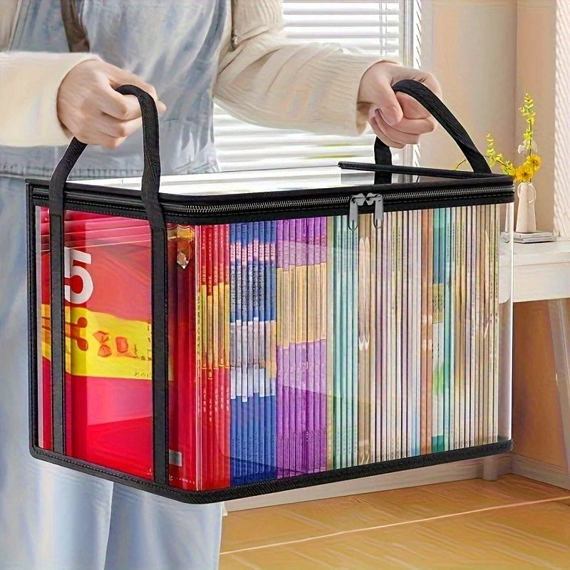 2-Pack Foldable Clear Storage Boxes (N)