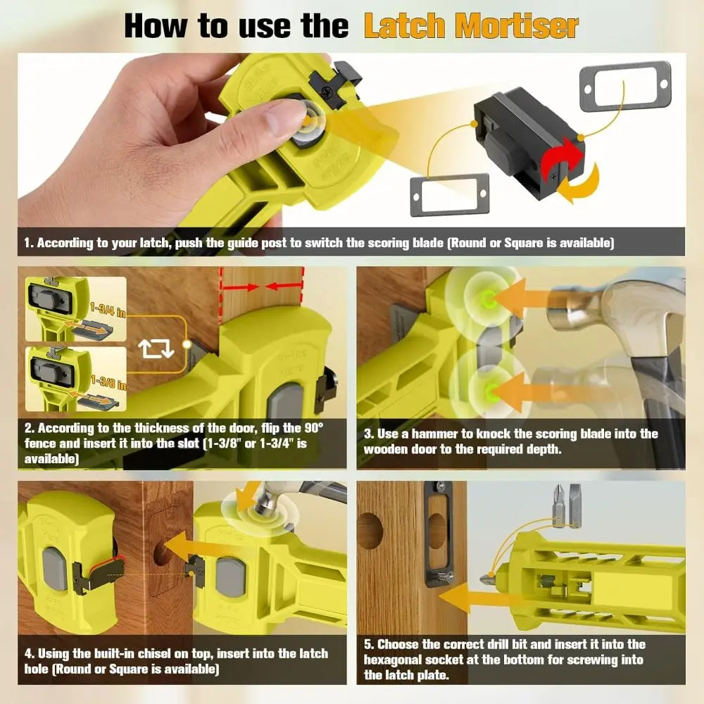 Door Lock Installation Tool
