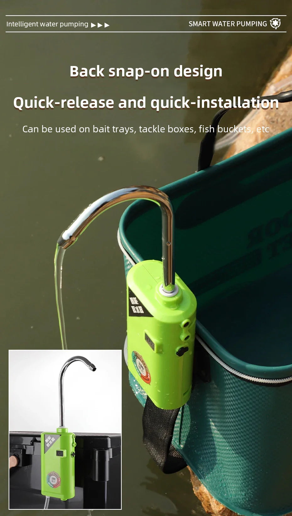 Fishing Oxygen Pump
