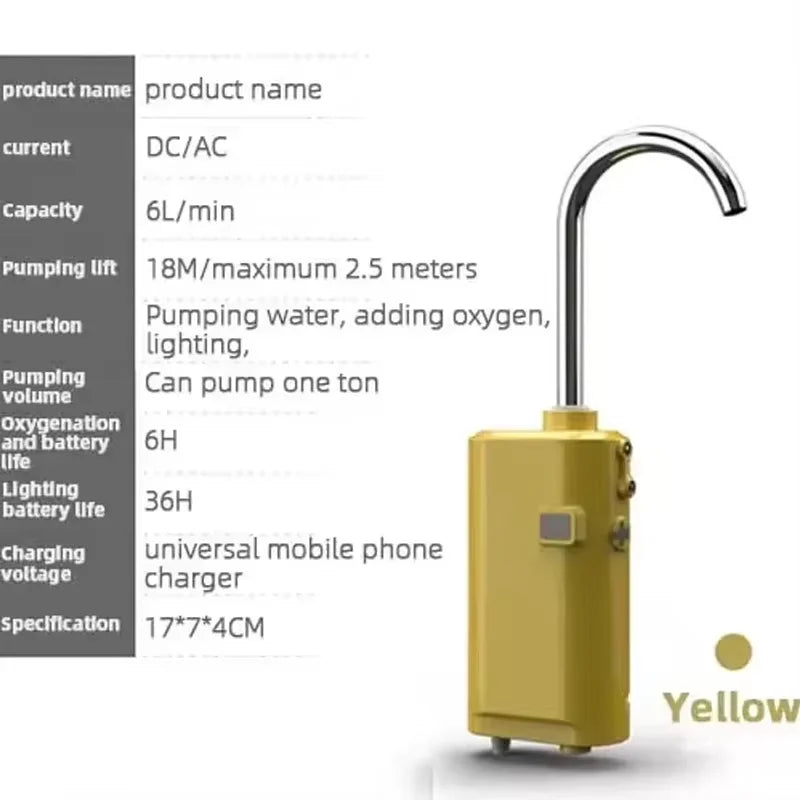 Fishing Oxygen Pump