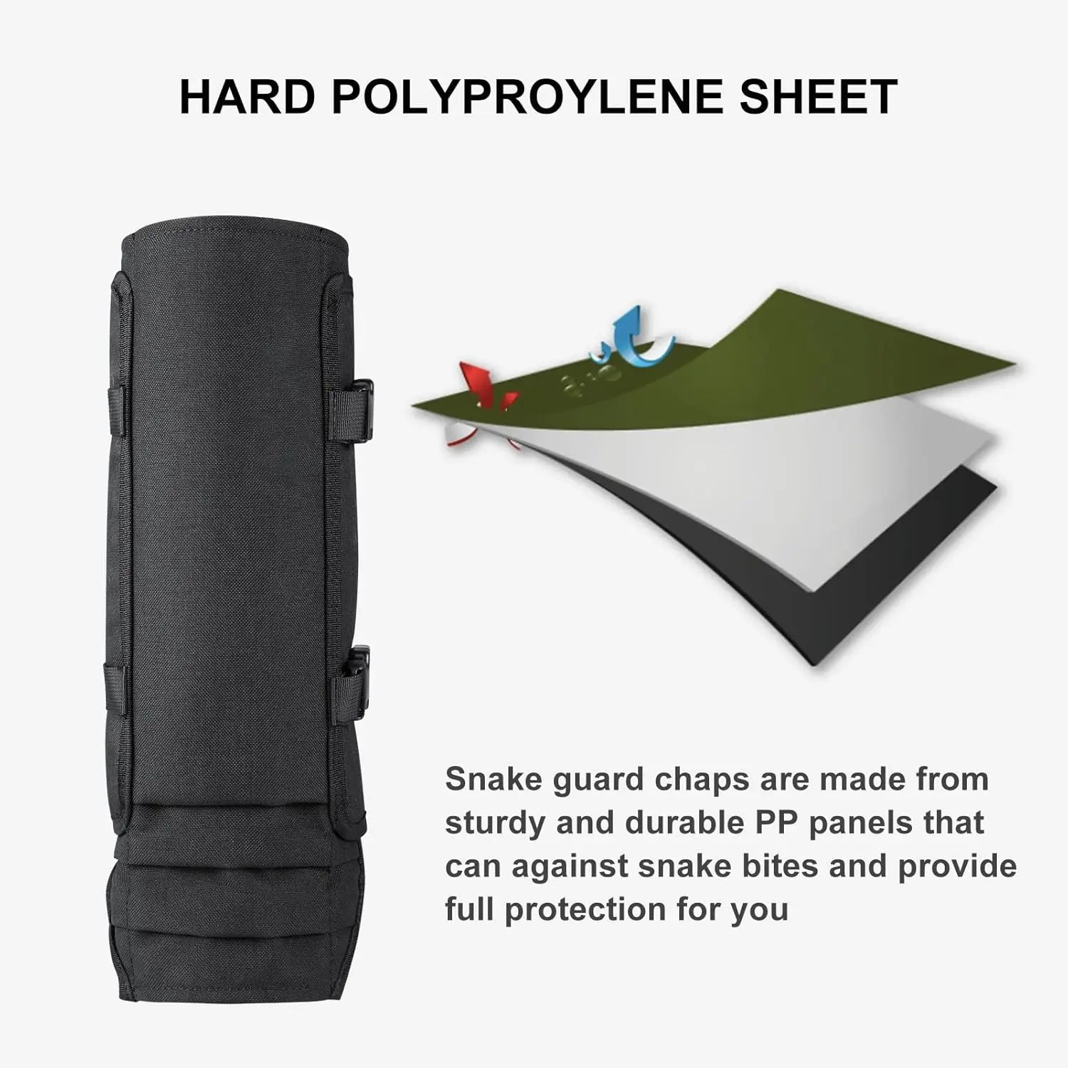 Waterproof Snake Bite Leg Gaiters (I)