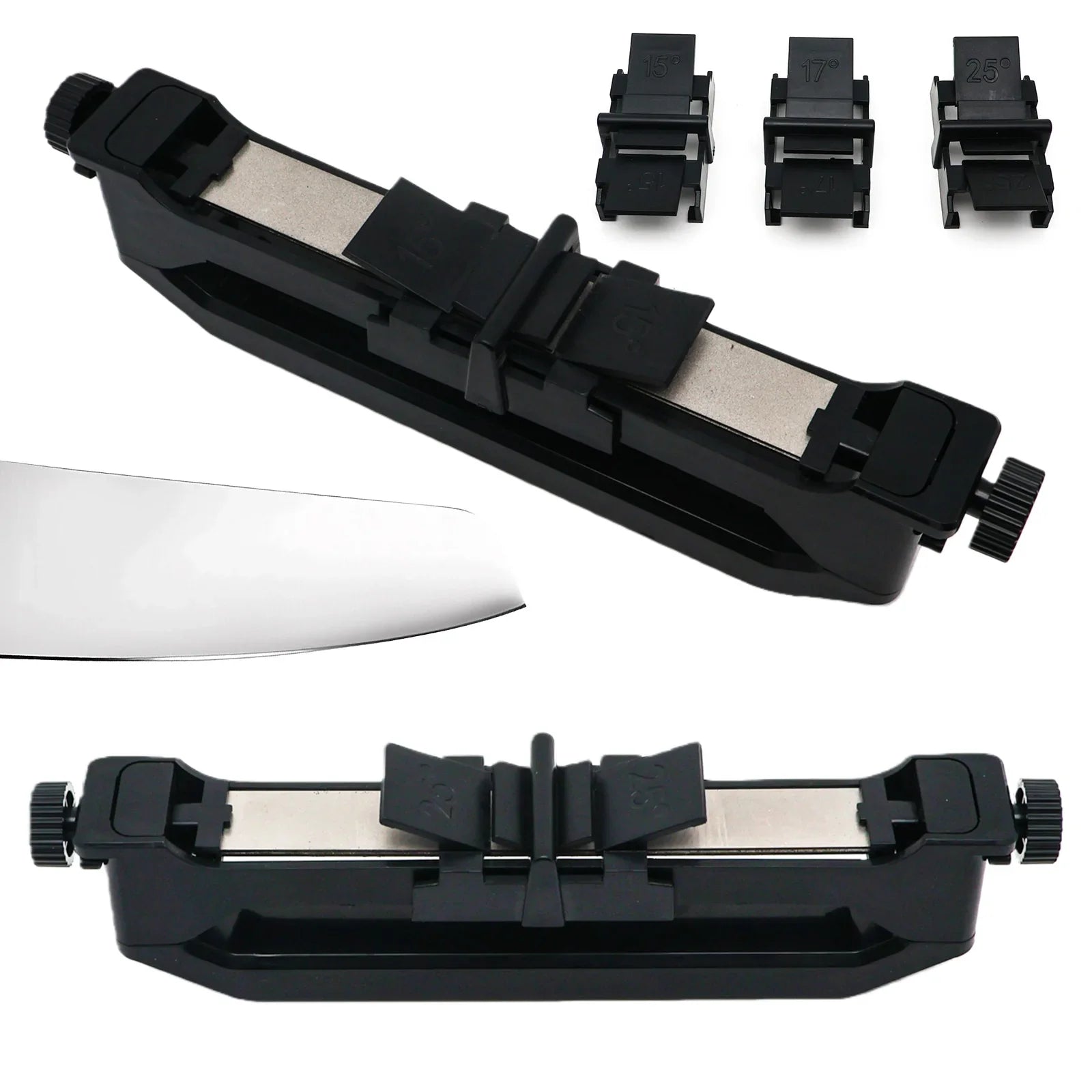 Knife Sharpener with Angles Guides