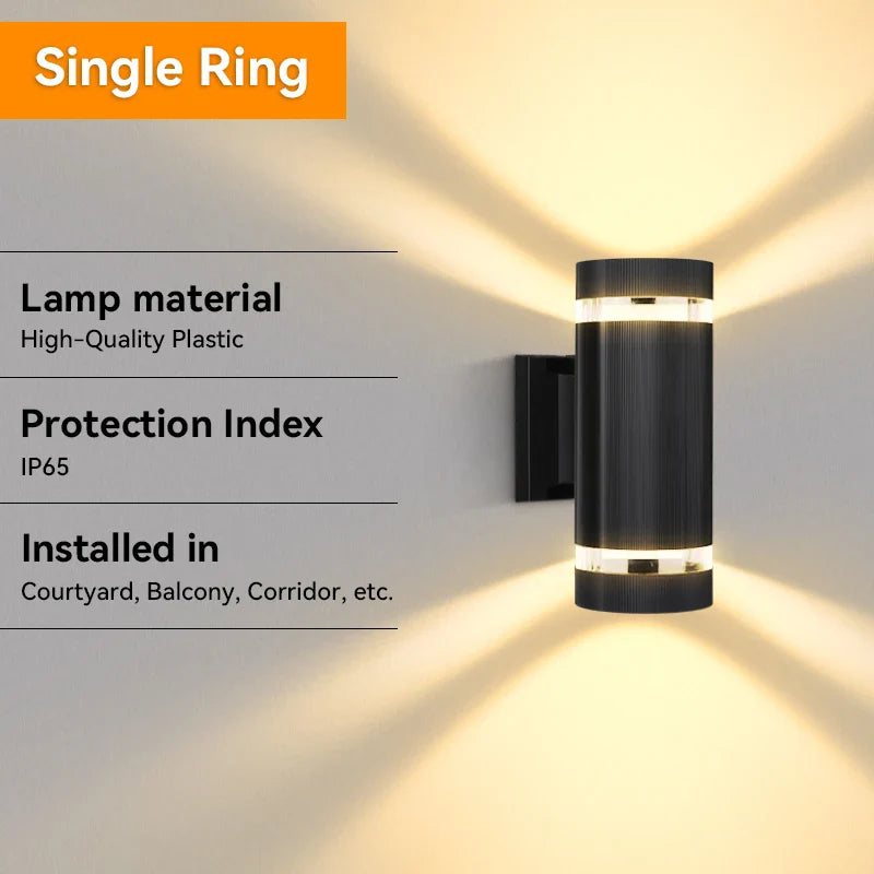 LED Outdoor Wall Lights E27