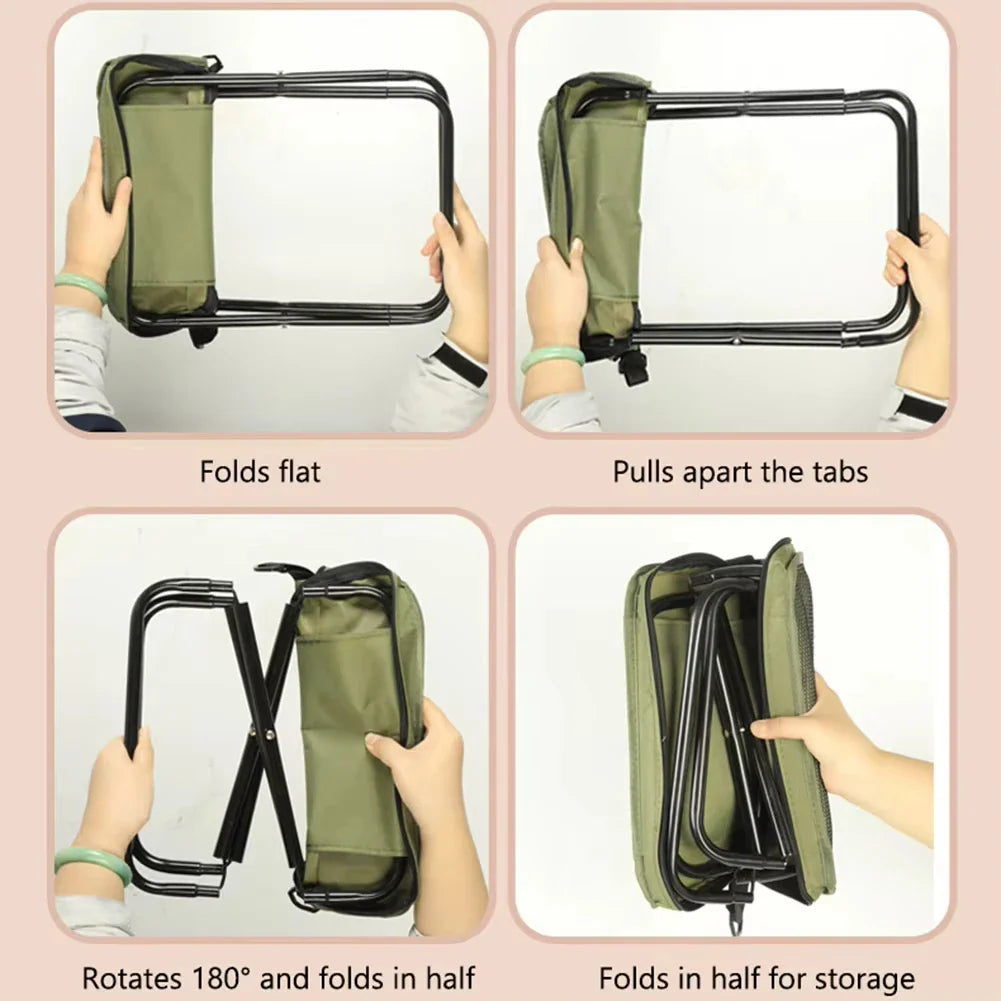 Portable Folding Camping Stool Max