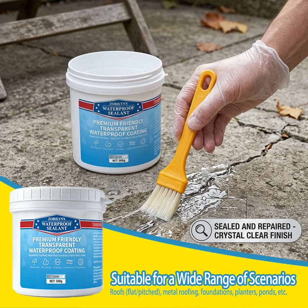 Transparent Waterproof Repair Coating