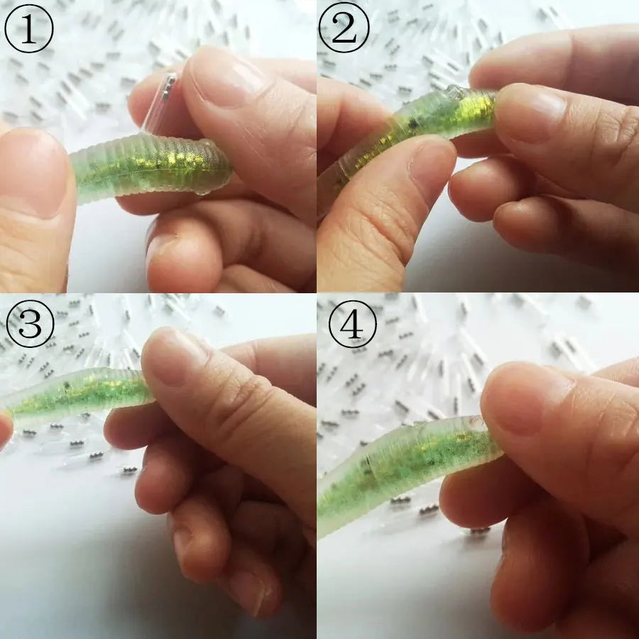 Fishing Glass Rattle Tubes Set – 100PCS