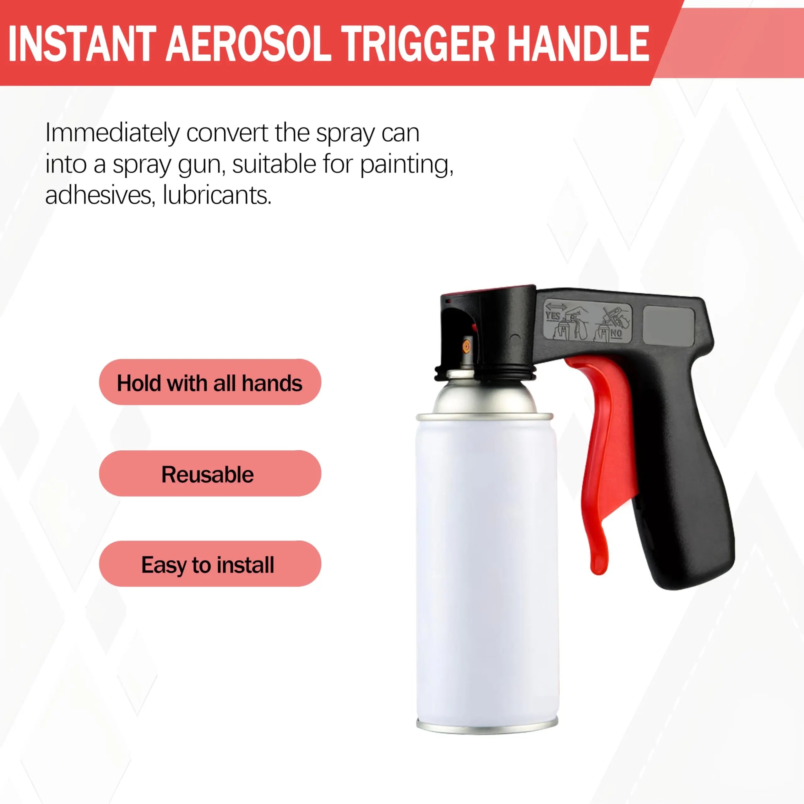 Spray Paint Gun Handle Set (M)
