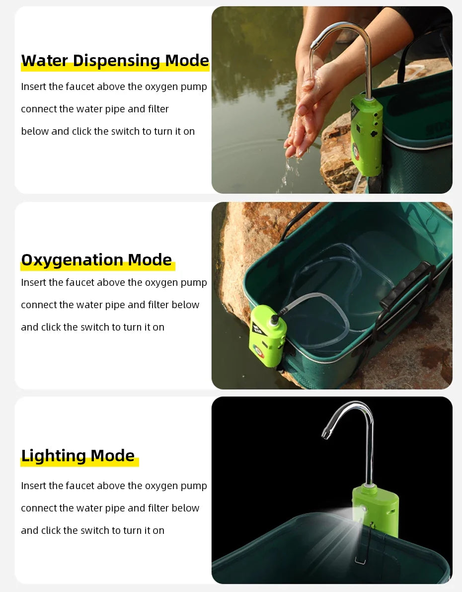 Fishing Oxygen Pump