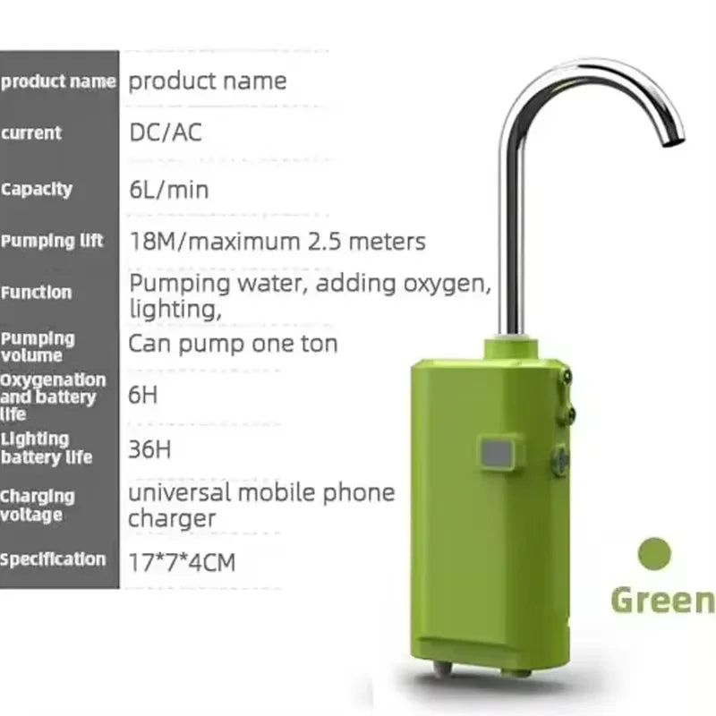 Fishing Oxygen Pump