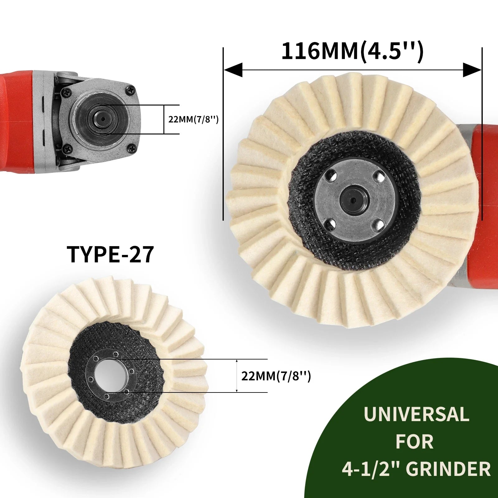 Wool Polishing Wheel Disc