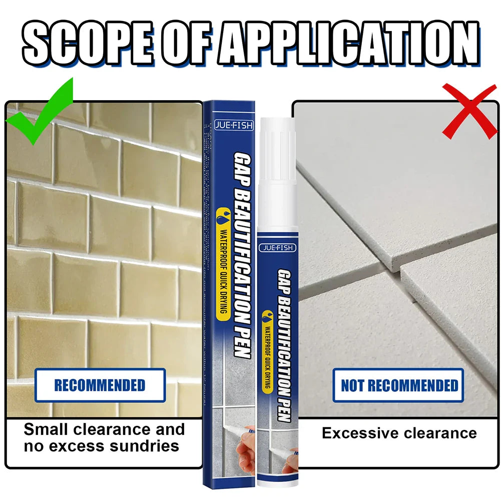 Waterproof Tile Grout Repair Pen